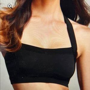 SPANX Black Racerback Sports Bra - Medium - NWOT